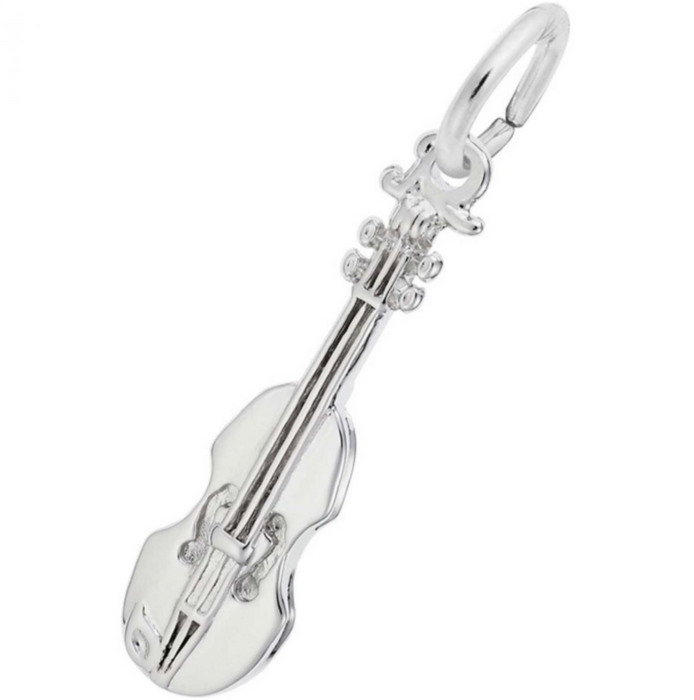 Rembrandt Sterling Silver Violin Charm