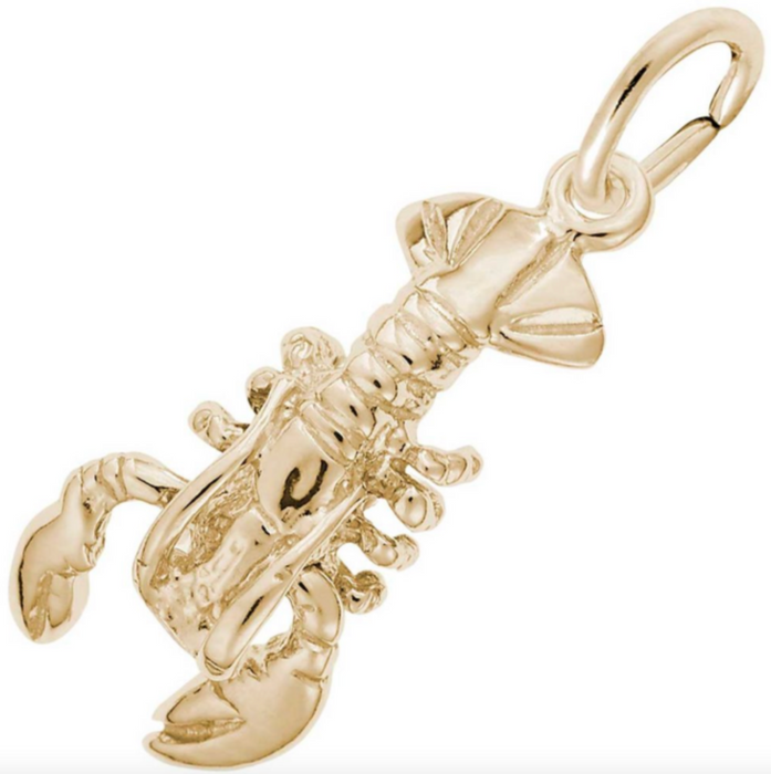 Rembrandt 14k Yellow Gold Lobster Charm
