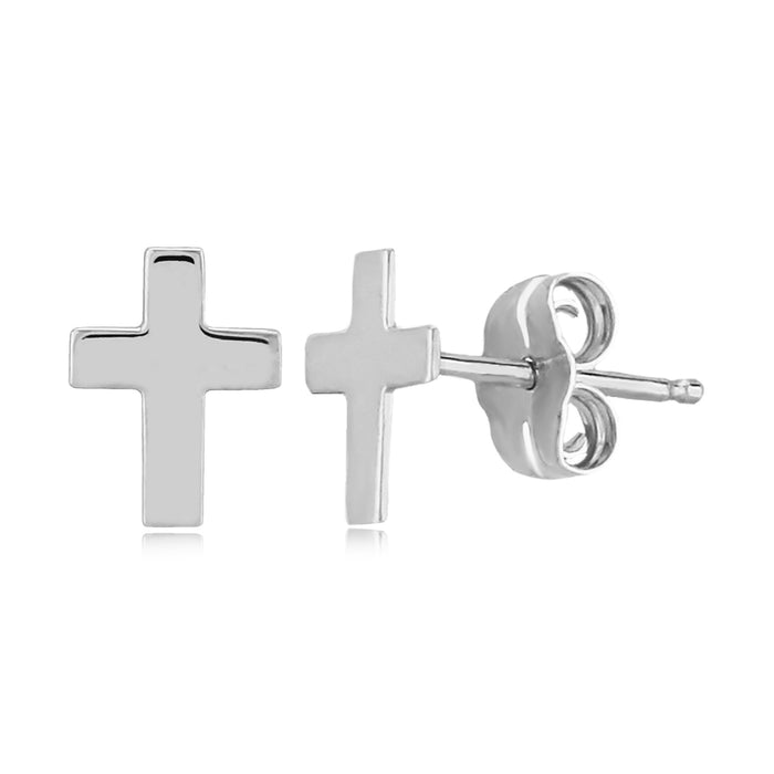 White Gold Earrings