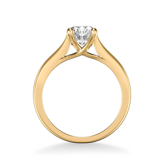 Lindsey Classic Solitaire Engagement Ring Setting