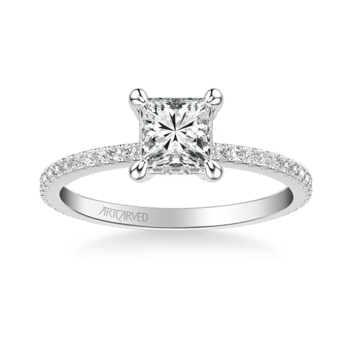 Chelsea Classic Side Stone Engagement Ring Setting