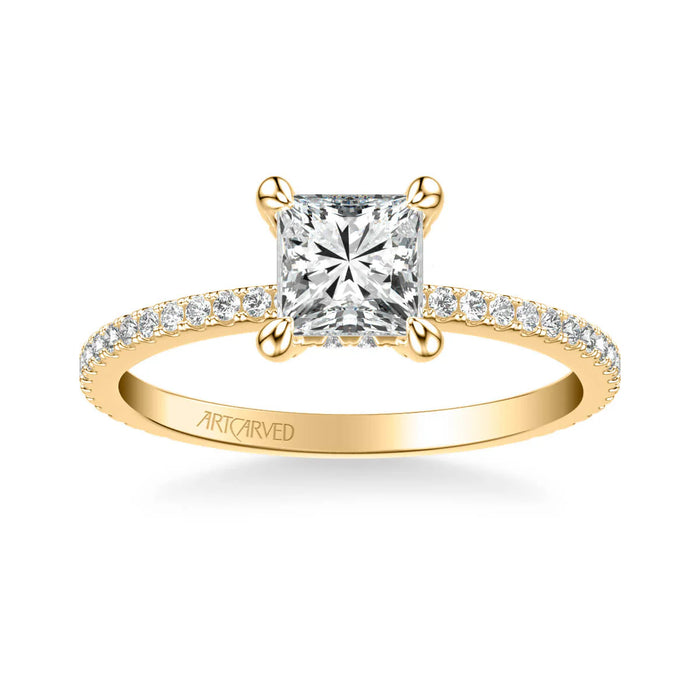 Chelsea Classic Side Stone Engagement Ring Setting