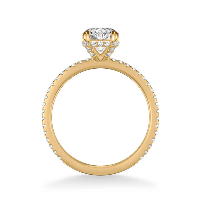 Chelsea Classic Side Stone Engagement Ring Setting