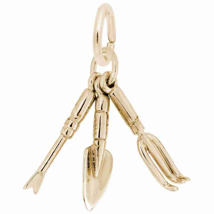 Small Garden Tools Charm