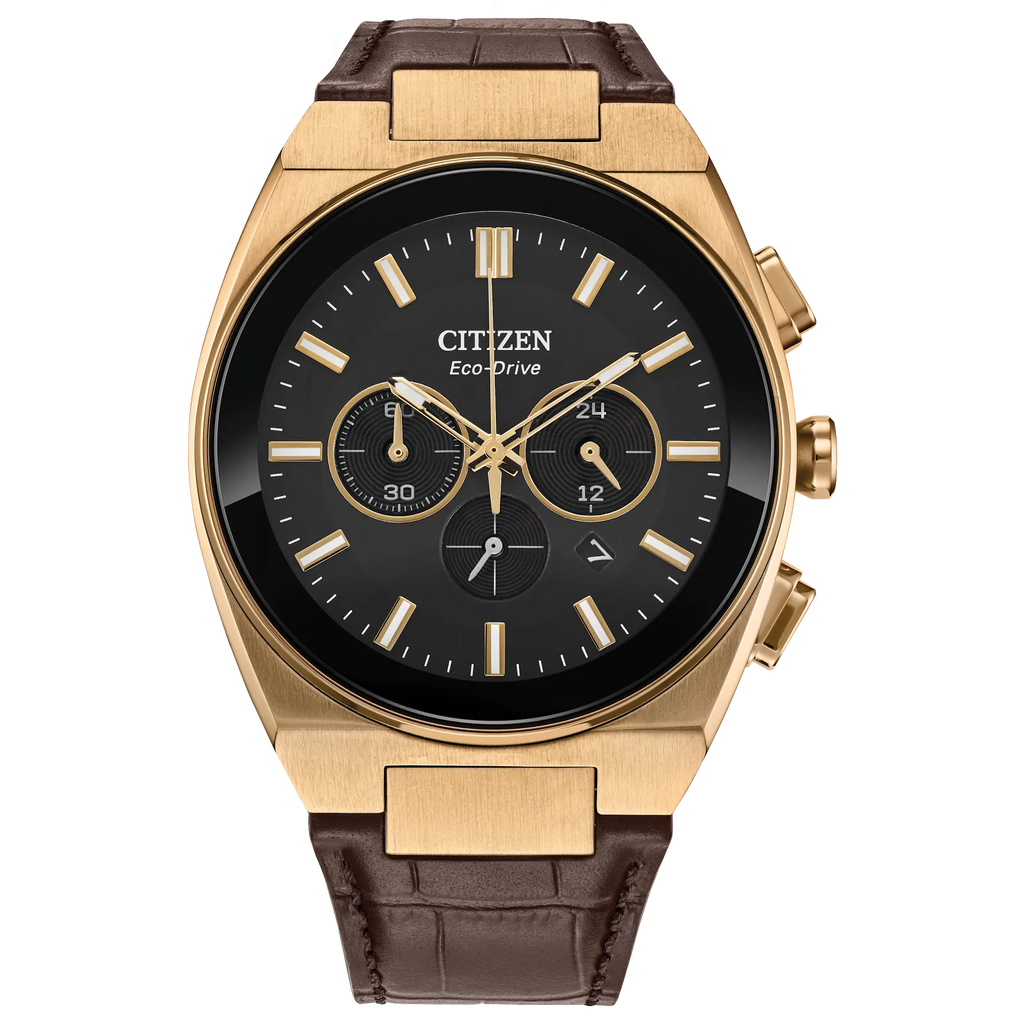 Citizen Axiom SC Eco-Drive Watch, Rose Gold-Tone with Leather Citizen Axiom SC Eco-Drive Watch, Rose Gold-Tone with Leather