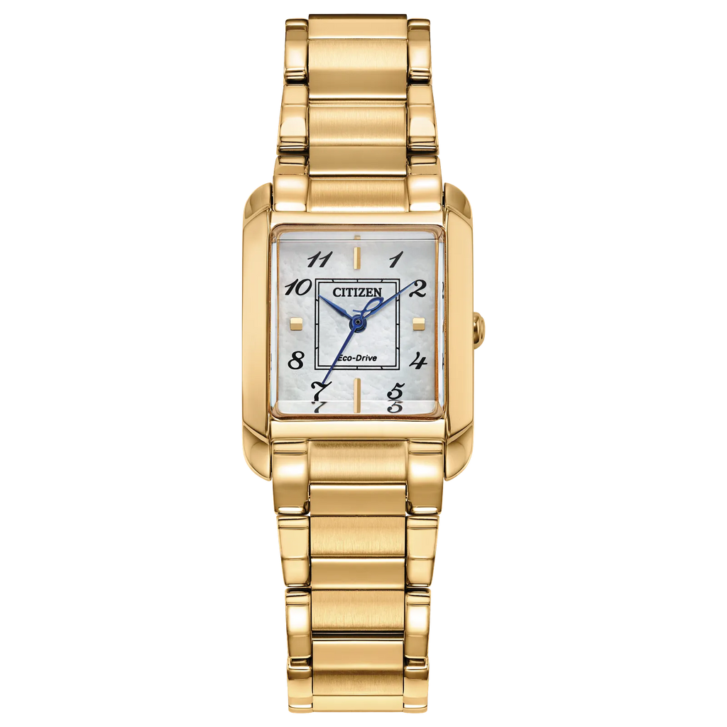 Citizen Bianca Eco-Drive Watch, Gold-Tone with Mother-of-Pearl