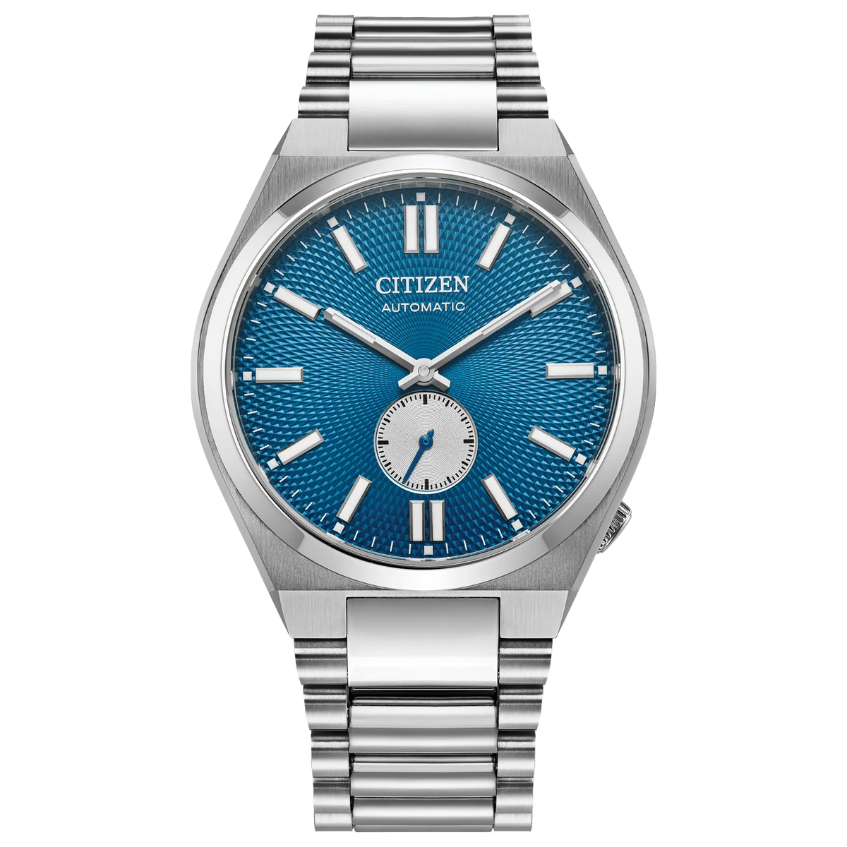 Citizen Tsuyosa Small Second Automatic Watch, Silver-Tone with Citizen Tsuyosa Small Second Automatic Watch, Silver-Tone with