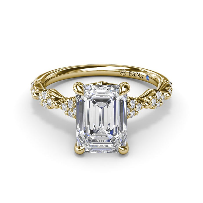 Modern Vintage Engagement Ring Setting