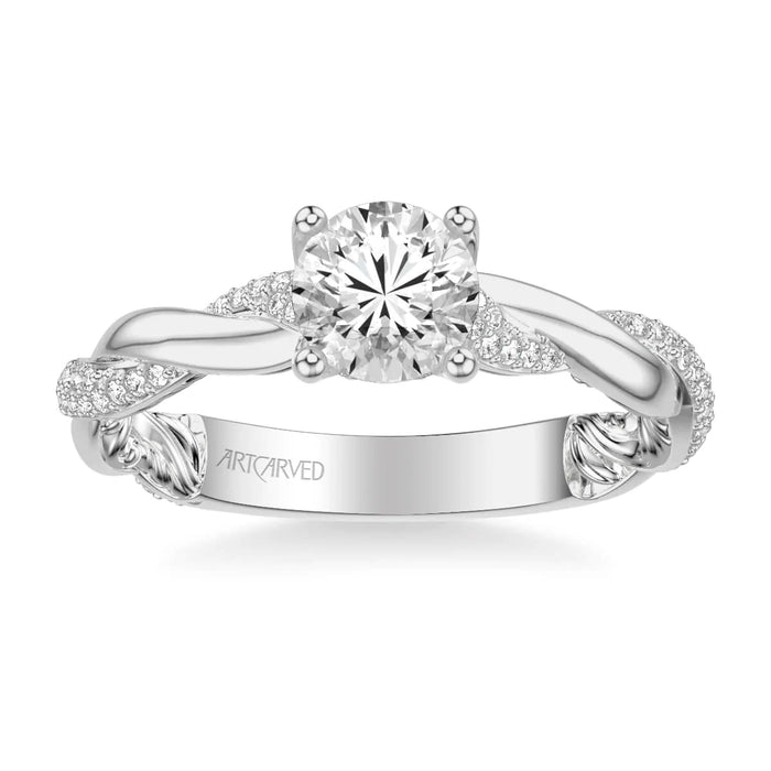 Shop the Artcarved Engagement Ring 31-V672ERY-E | Lewis Jewelers