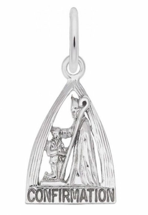 Rembrandt Sterling Silver Confirmation Charm