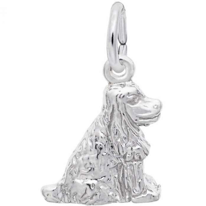 Rembrandt Sterling Silver Cocker Spaniel Charm