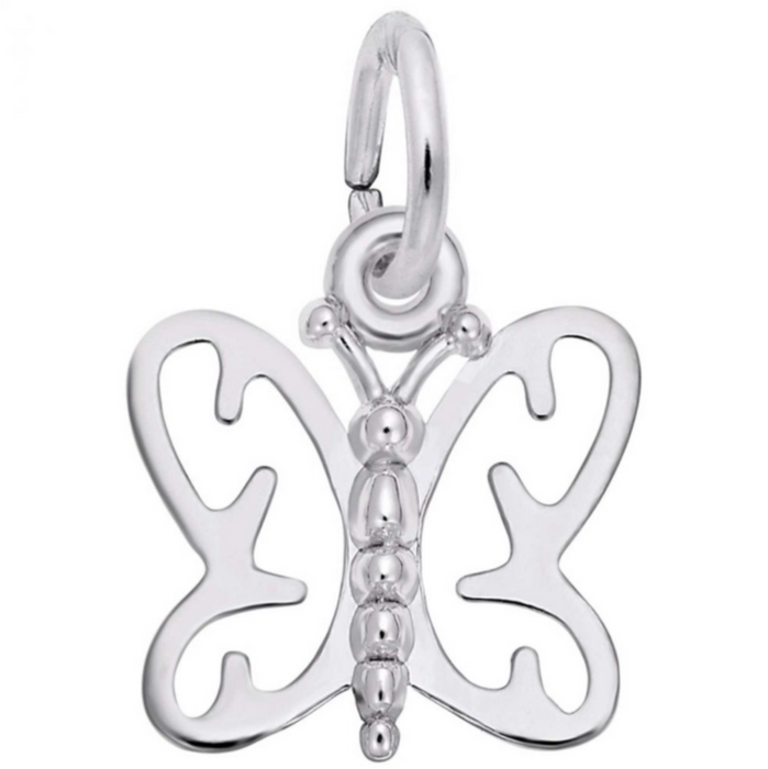 Rembrandt Sterling Silver Butterfly Charm