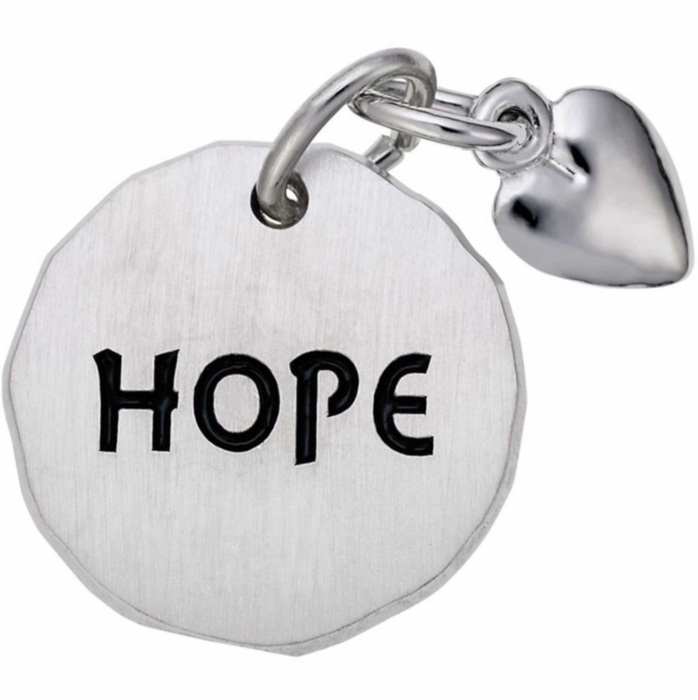 Rembrandt Sterling Silver Hope Charm