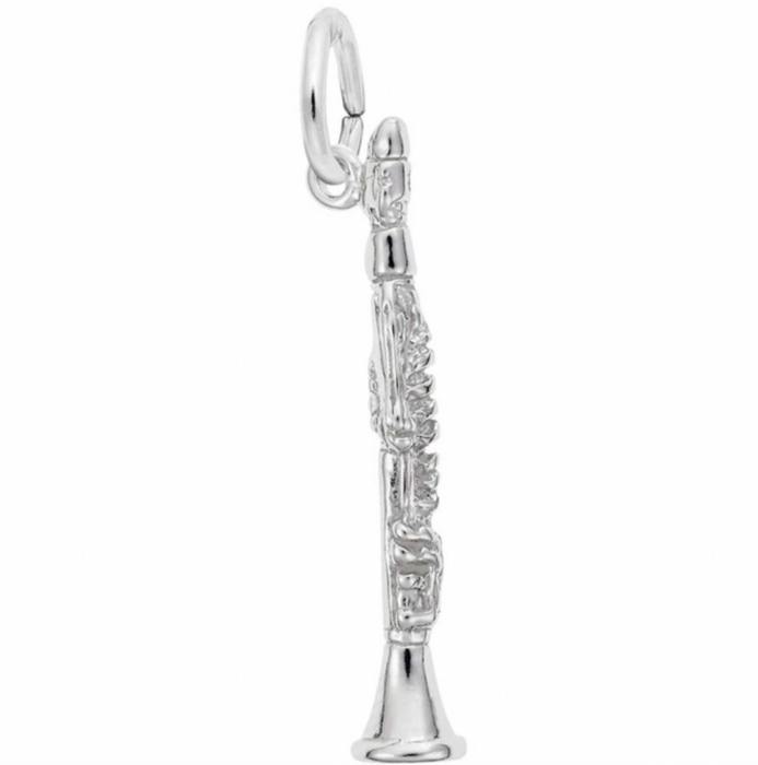 Rembrandt Sterling Silver Clarinet Charm