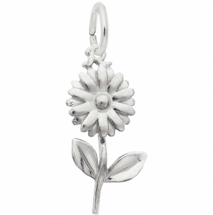 Rembrandt Sterling Silver Daisy Charm