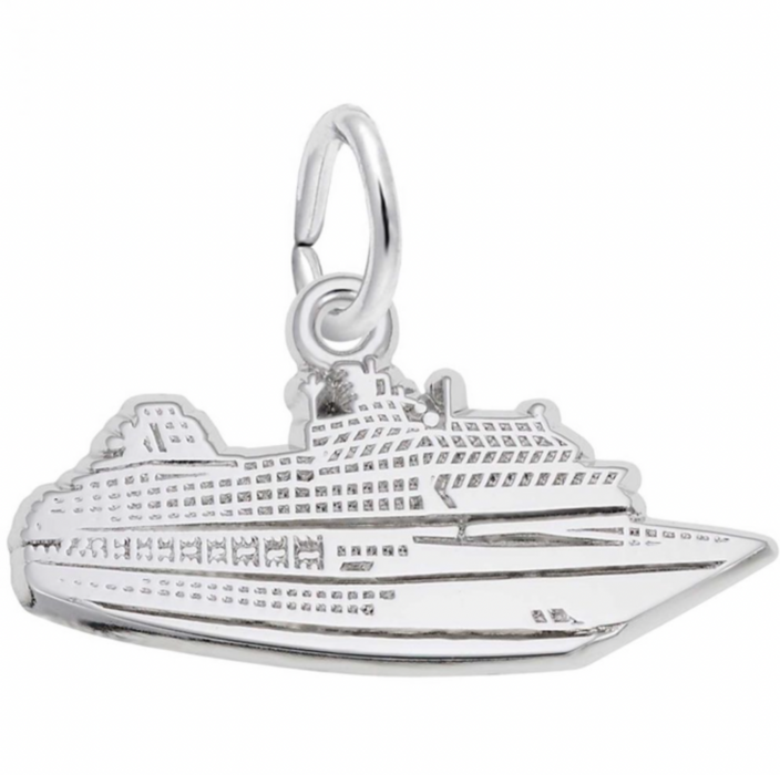 Rembrandt Sterling Silver Cruise Ship Charm