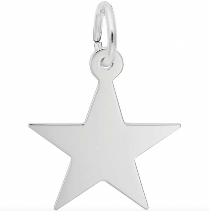 Rembrandt Sterling Silver Star Charm