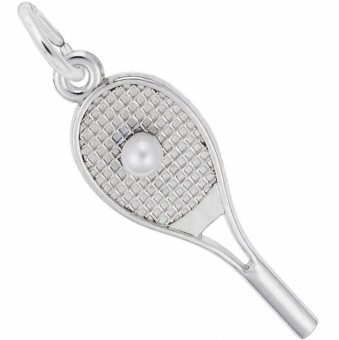 Rembrandt Sterling Silver Tennis Racket Charm