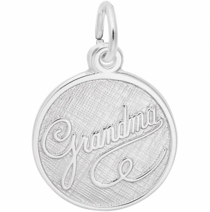 Rembrandt Sterling Silver Grandma Charm