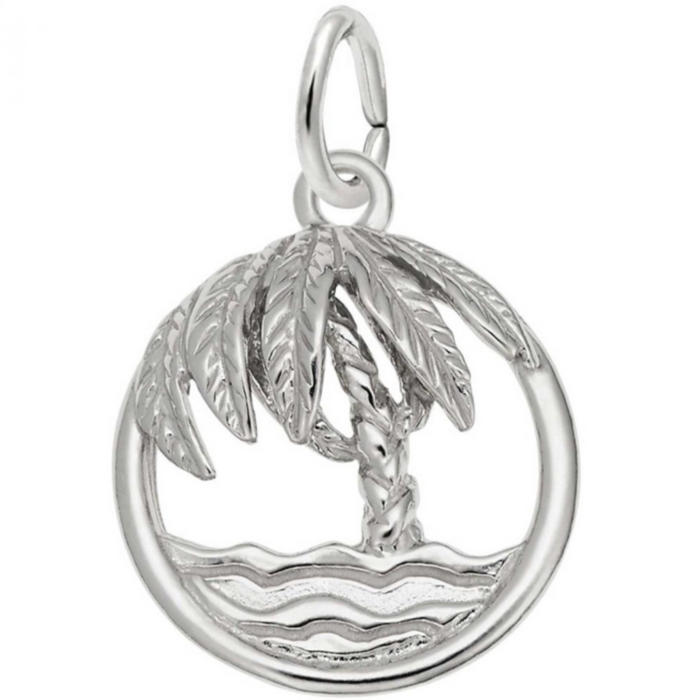 Rembrandt Sterling Silver Palm Tree Charm