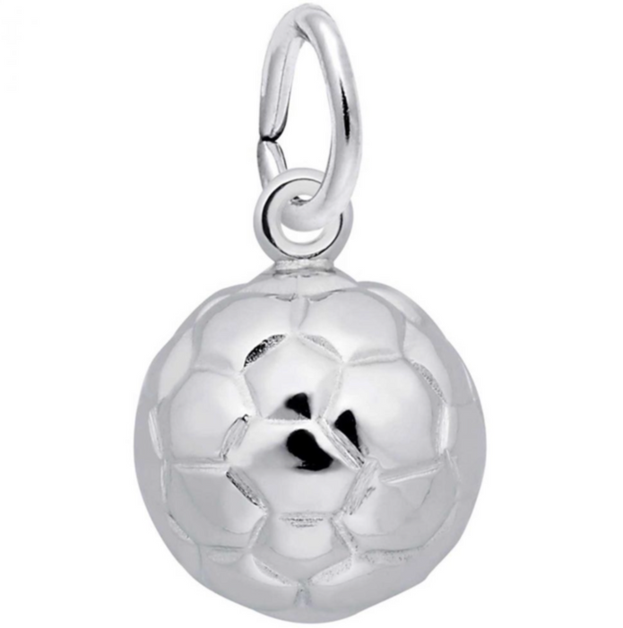 Rembrandt Sterling Silver Soccer Ball Charm