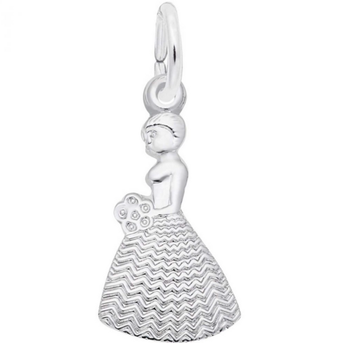 Rembrandt Sterling Silver Bridesmaid Charm