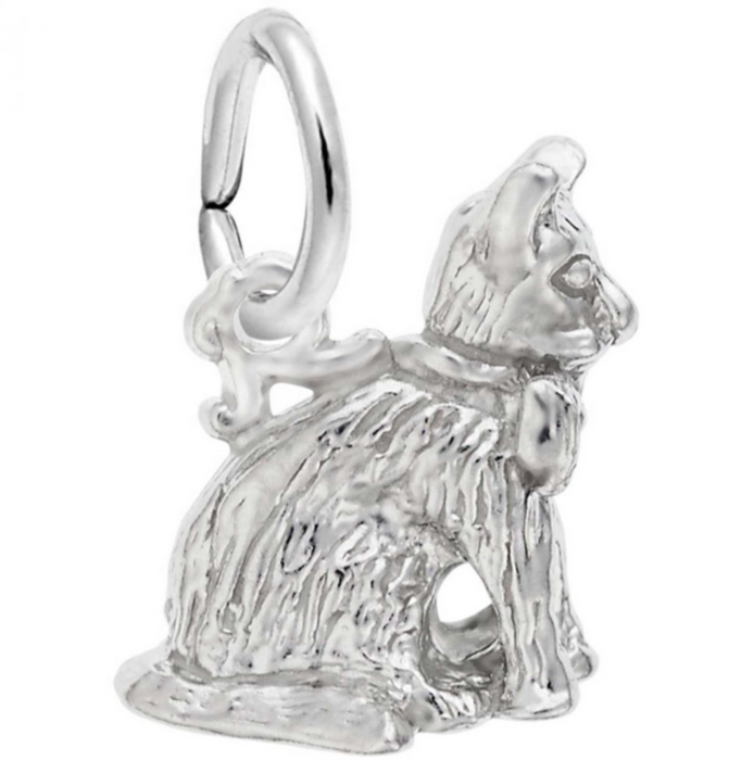 Rembrandt Sterling Silver Cat Charm