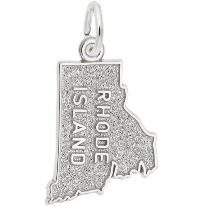 Rembrandt Sterling Silver Rhode Island Charm