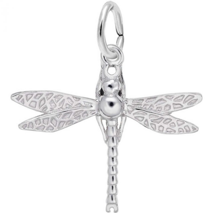 Rembrandt Sterling Silver Dragonfly Charm