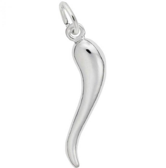 Rembrandt Sterling Silver Italian Horn Charm