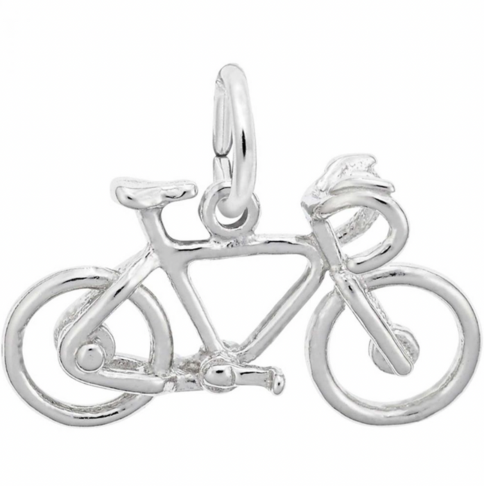 Rembrandt Sterling Silver Bicycle Charm