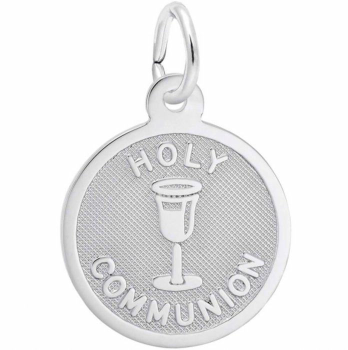 Rembrandt Sterling Silver Holy Communion Charm