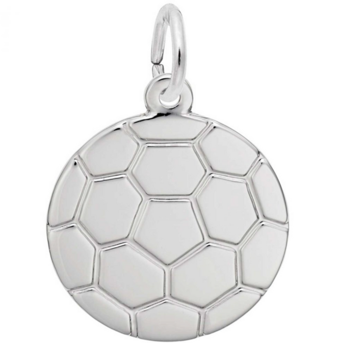 Rembrandt Sterling Silver Soccer Ball Charm