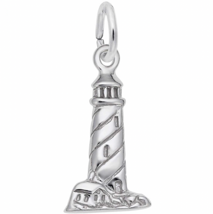 Rembrandt Sterling Silver Light House Charm