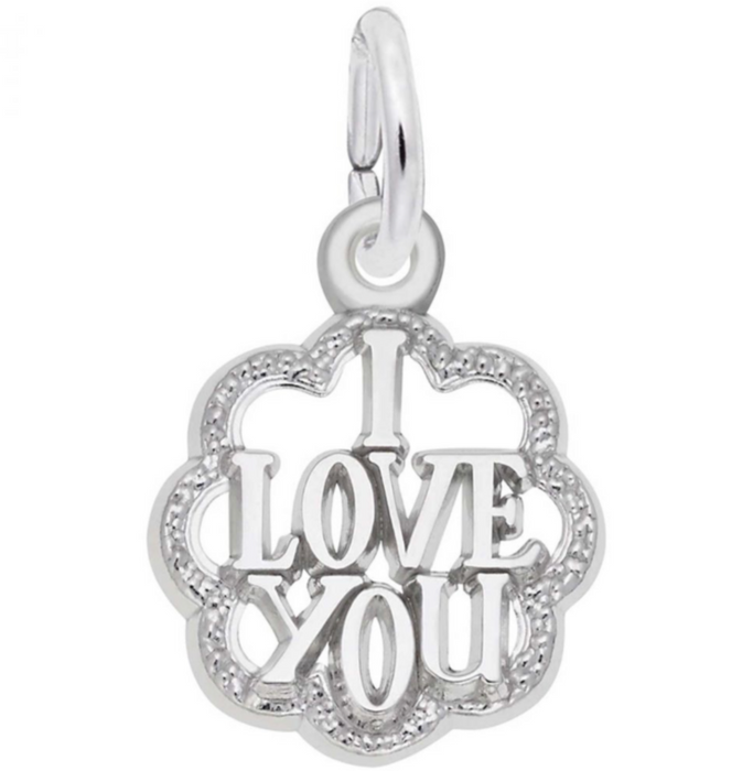 Rembrandt Sterling Silver "I Love You" Charm