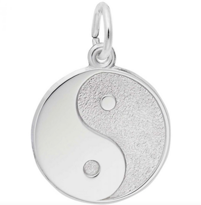 Rembrandt Sterling Silver Yin Yang Charm