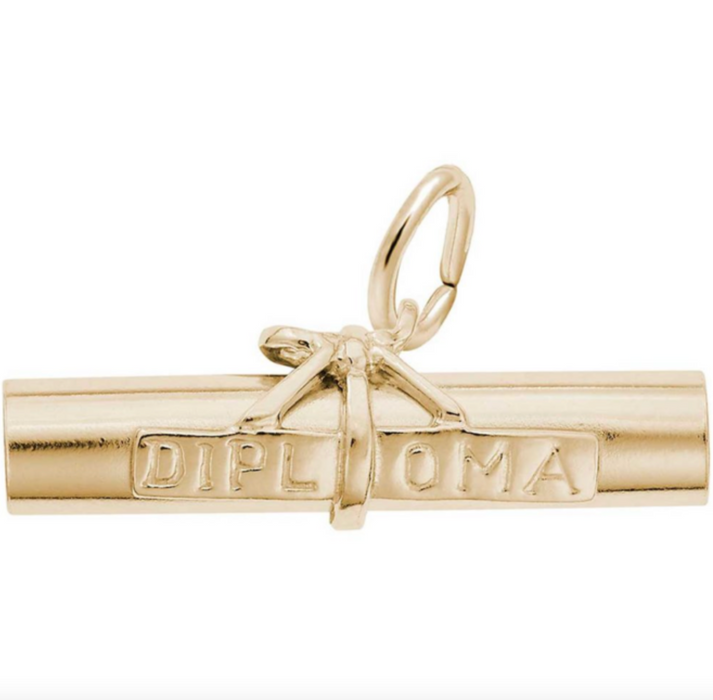 Rembrandt 14K Yellow Gold Diploma Charm