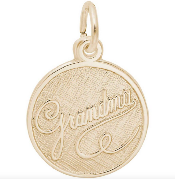 Rembrandt 14k Yellow Gold Grandma Charm