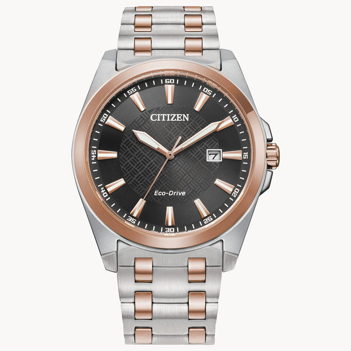 Citizen Gent's Peyten Brown Dial Stainless Steel Watch