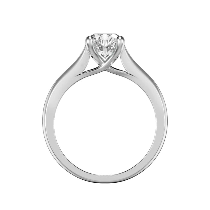 Art Carved Lindsey Classic Solitaire Engagement Ring Setting